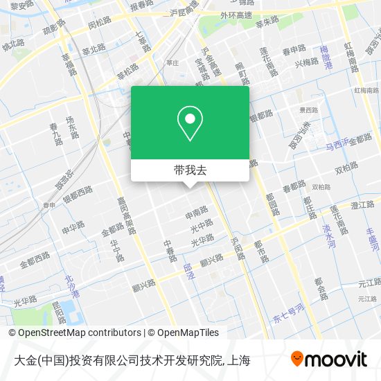 大金(中国)投资有限公司技术开发研究院地图