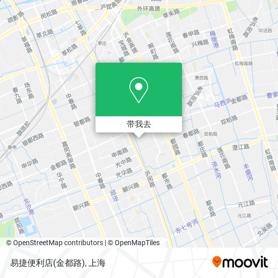 易捷便利店(金都路)地图