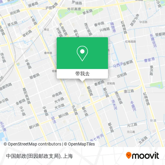中国邮政(田园邮政支局)地图