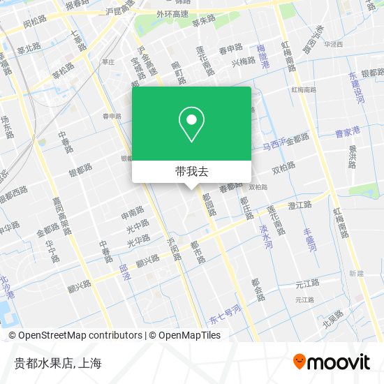 贵都水果店地图