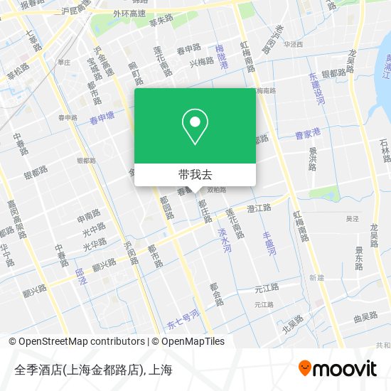 全季酒店(上海金都路店)地图