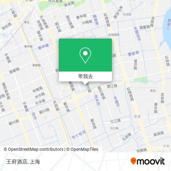 王府酒店地图