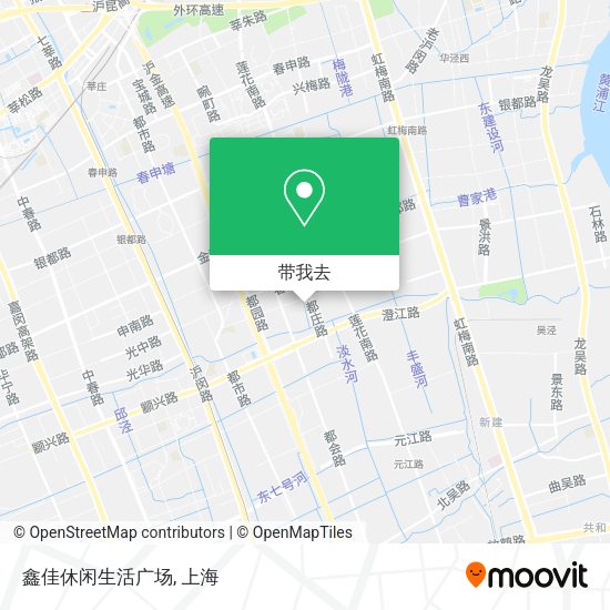 鑫佳休闲生活广场地图