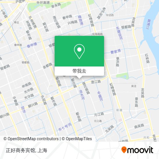 正好商务宾馆地图
