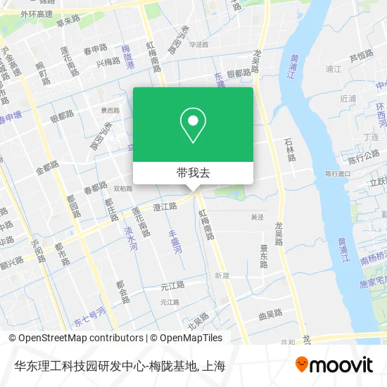 华东理工科技园研发中心-梅陇基地地图