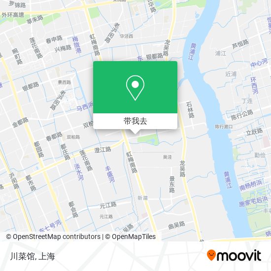 川菜馆地图
