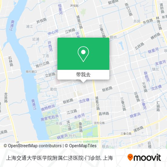 上海交通大学医学院附属仁济医院-门诊部地图
