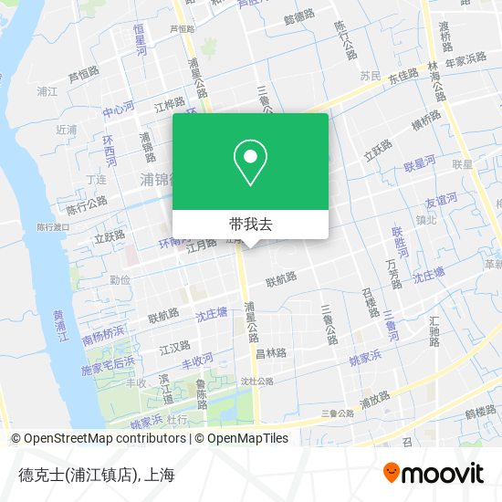 德克士(浦江镇店)地图