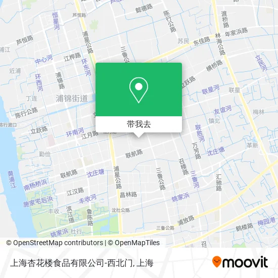 上海杏花楼食品有限公司-西北门地图