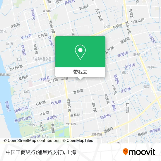 中国工商银行(浦星路支行)地图