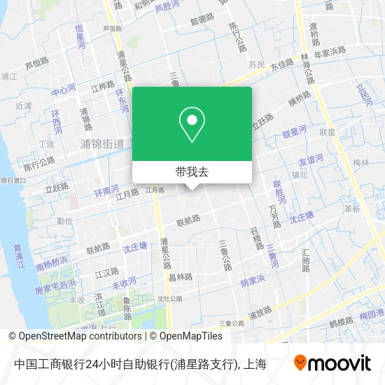 中国工商银行24小时自助银行(浦星路支行)地图