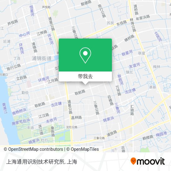 上海通用识别技术研究所地图