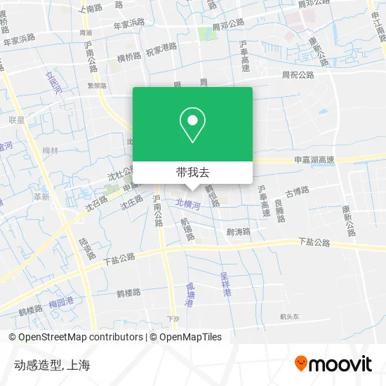 动感造型地图