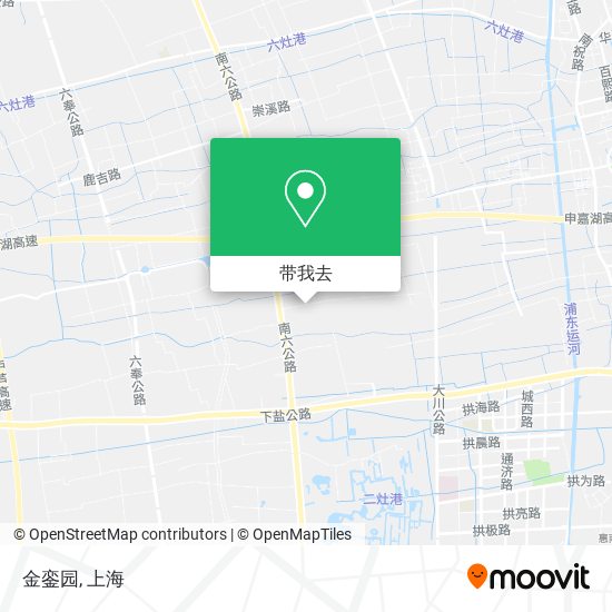 金銮园地图
