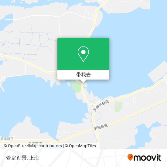 萱庭创景地图