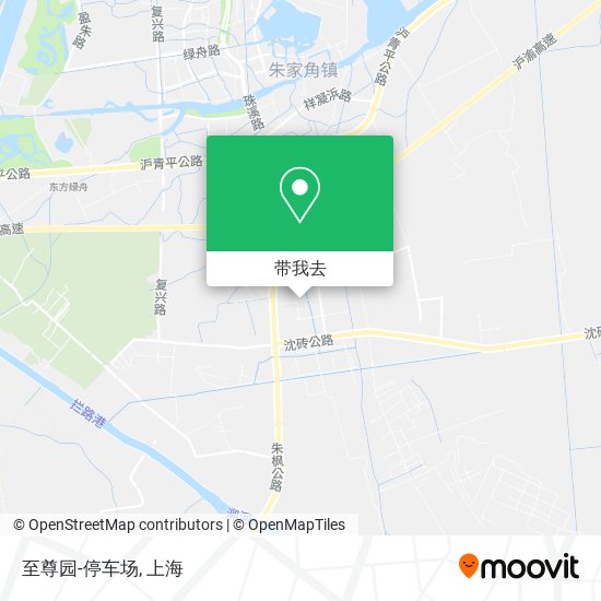 至尊园-停车场地图