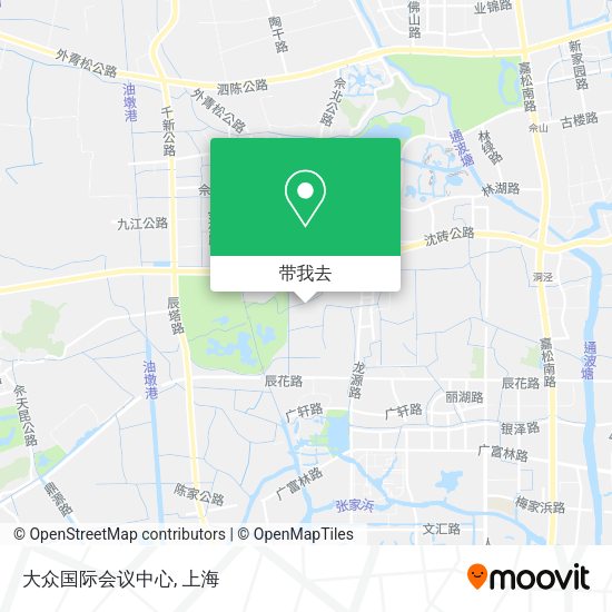 大众国际会议中心地图