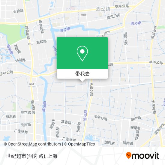 世纪超市(洞舟路)地图