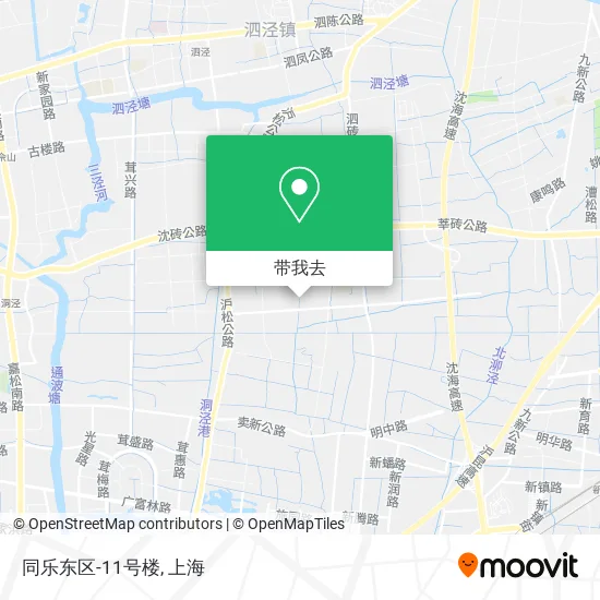 同乐东区-11号楼地图