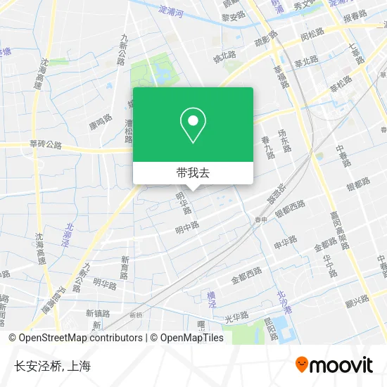 长安泾桥地图