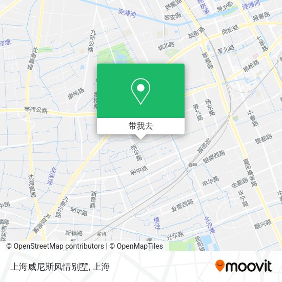上海威尼斯风情别墅地图