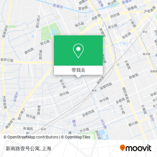 新南路壹号公寓地图