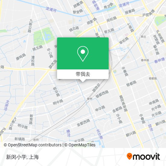 新闵小学地图