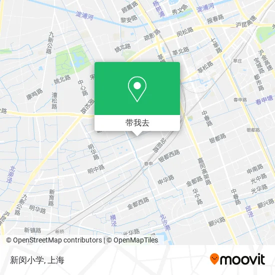 新闵小学地图