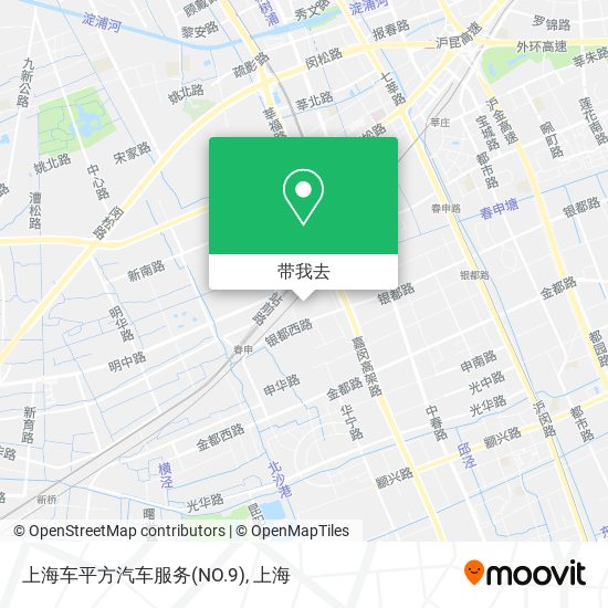 上海车平方汽车服务(NO.9)地图
