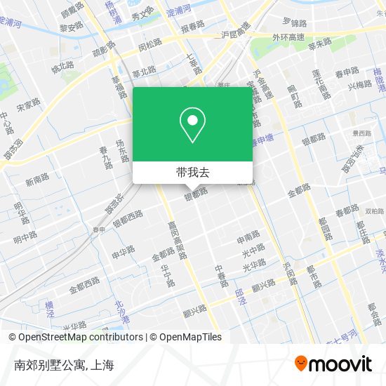 南郊别墅公寓地图