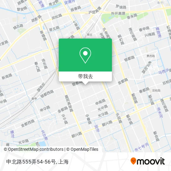申北路555弄54-56号地图