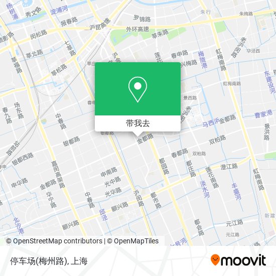 停车场(梅州路)地图