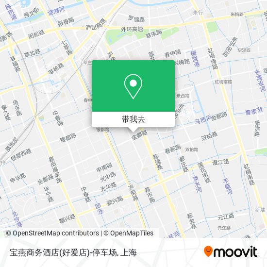 宝燕商务酒店(好爱店)-停车场地图