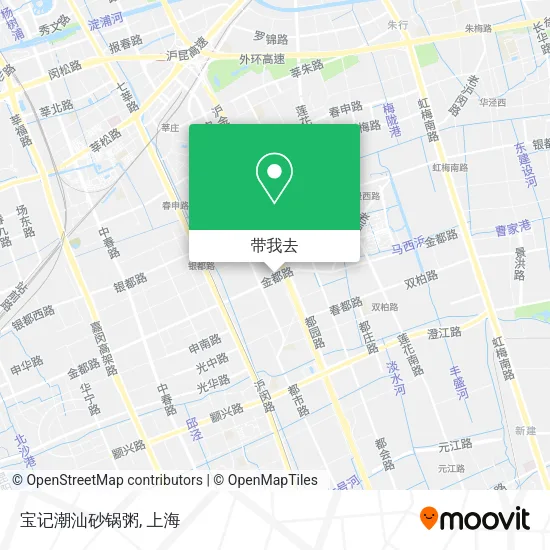 宝记潮汕砂锅粥地图