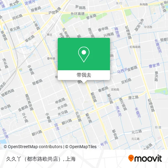久久丫（都市路欧尚店）地图