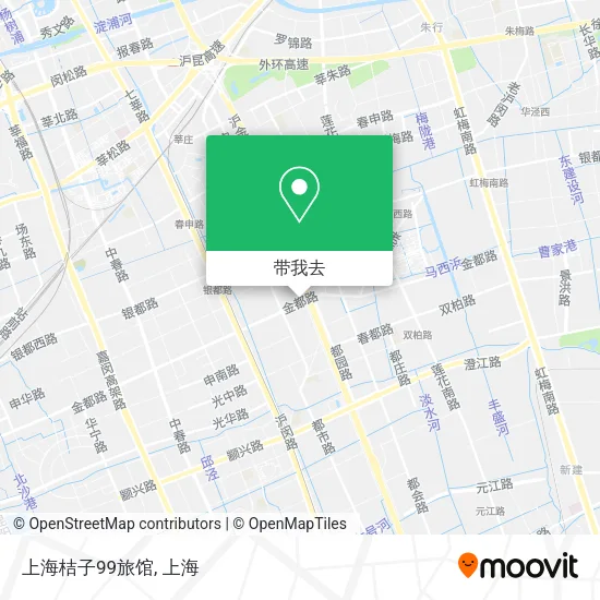 上海桔子99旅馆地图