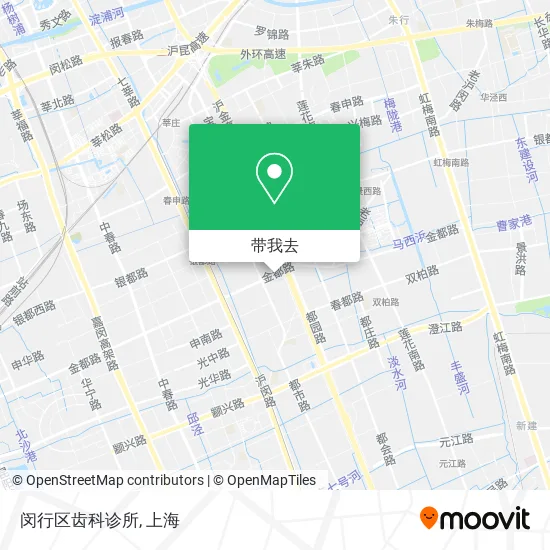 闵行区齿科诊所地图