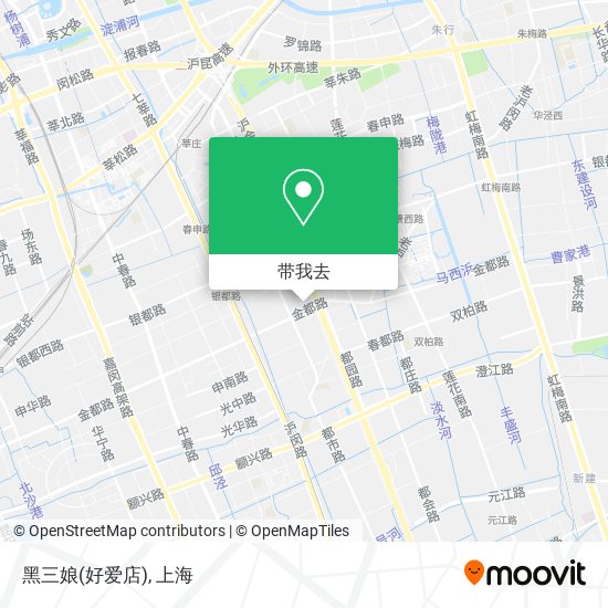 黑三娘(好爱店)地图