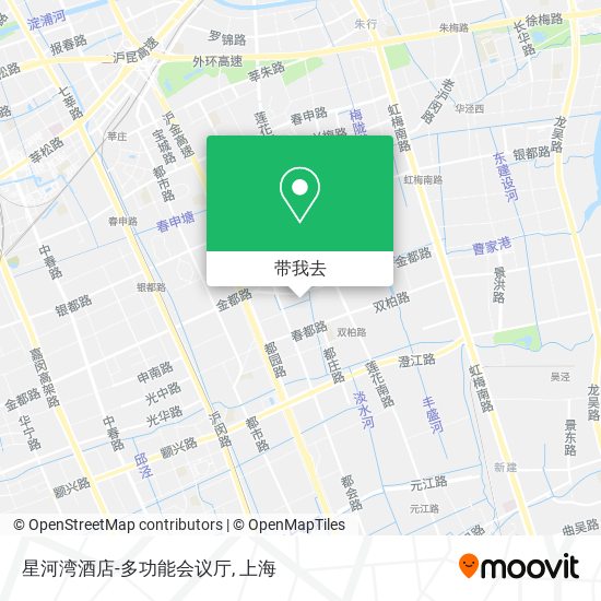 星河湾酒店-多功能会议厅地图