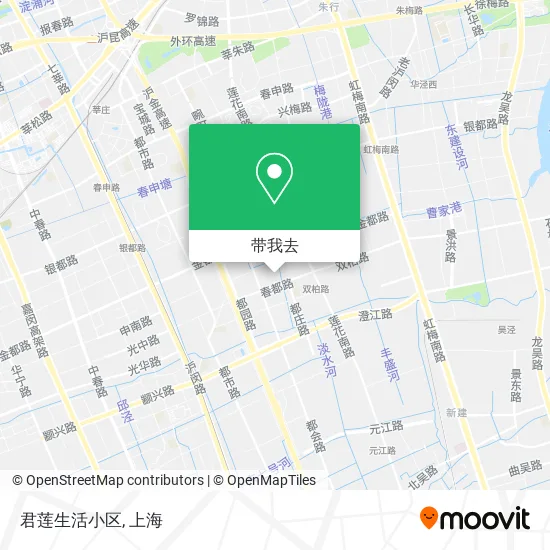 君莲生活小区地图