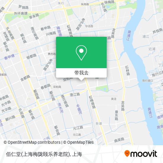 佰仁堂(上海梅陇颐乐养老院)地图