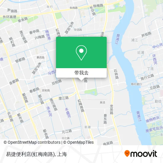 易捷便利店(虹梅南路)地图