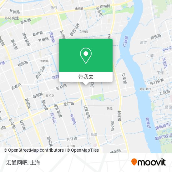 宏通网吧地图