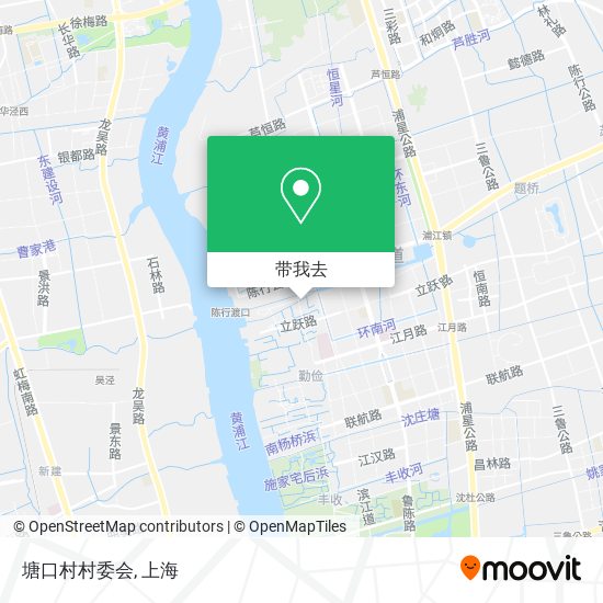 塘口村村委会地图