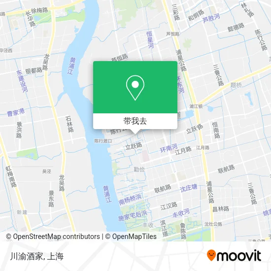 川渝酒家地图