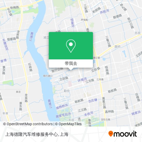 上海德隆汽车维修服务中心地图