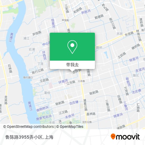 鲁陈路3955弄小区地图