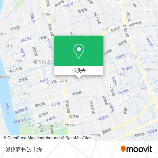 派拉蒙中心地图