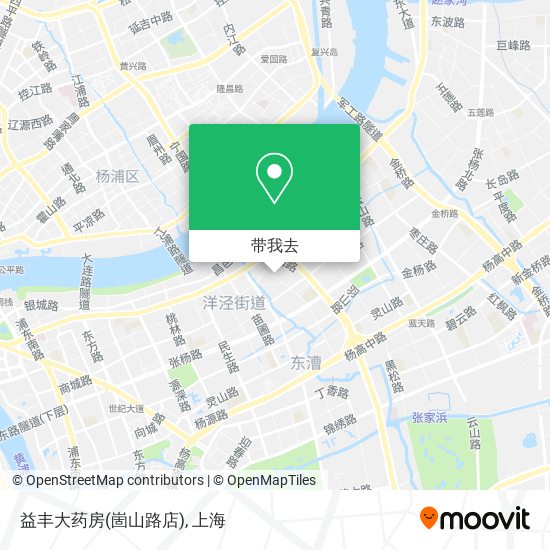 益丰大药房(崮山路店)地图