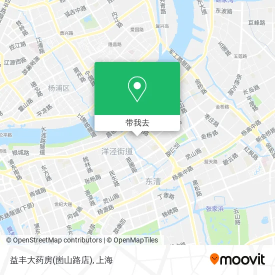 益丰大药房(崮山路店)地图